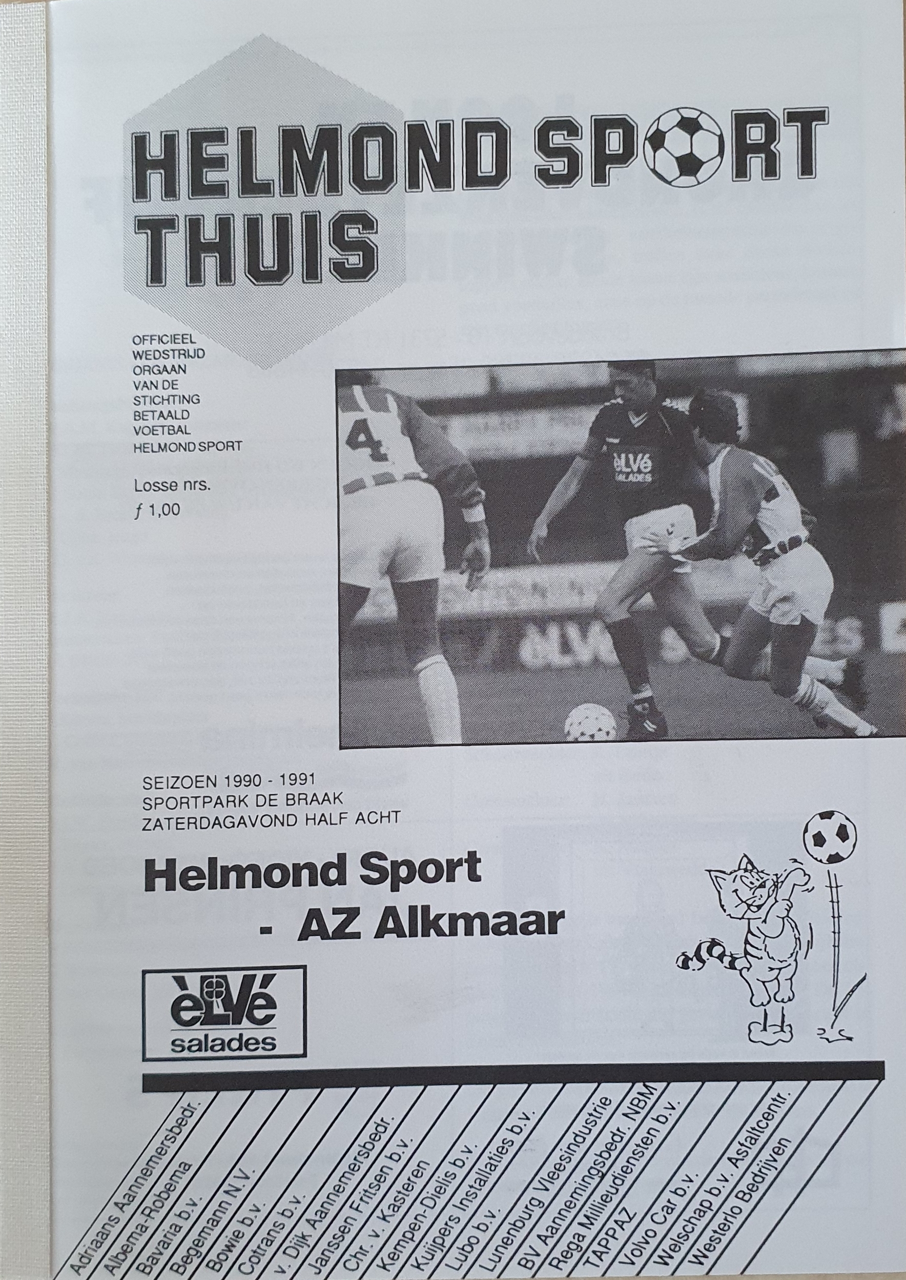 AZ Programma 6-okt-1990 Helmond Sport